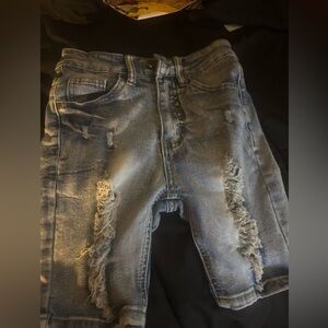 6 years old boy shorts jeans